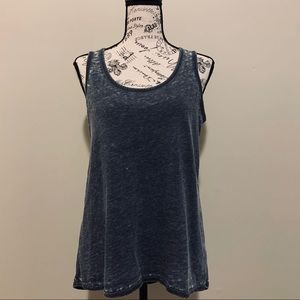 Distressed Black Tank